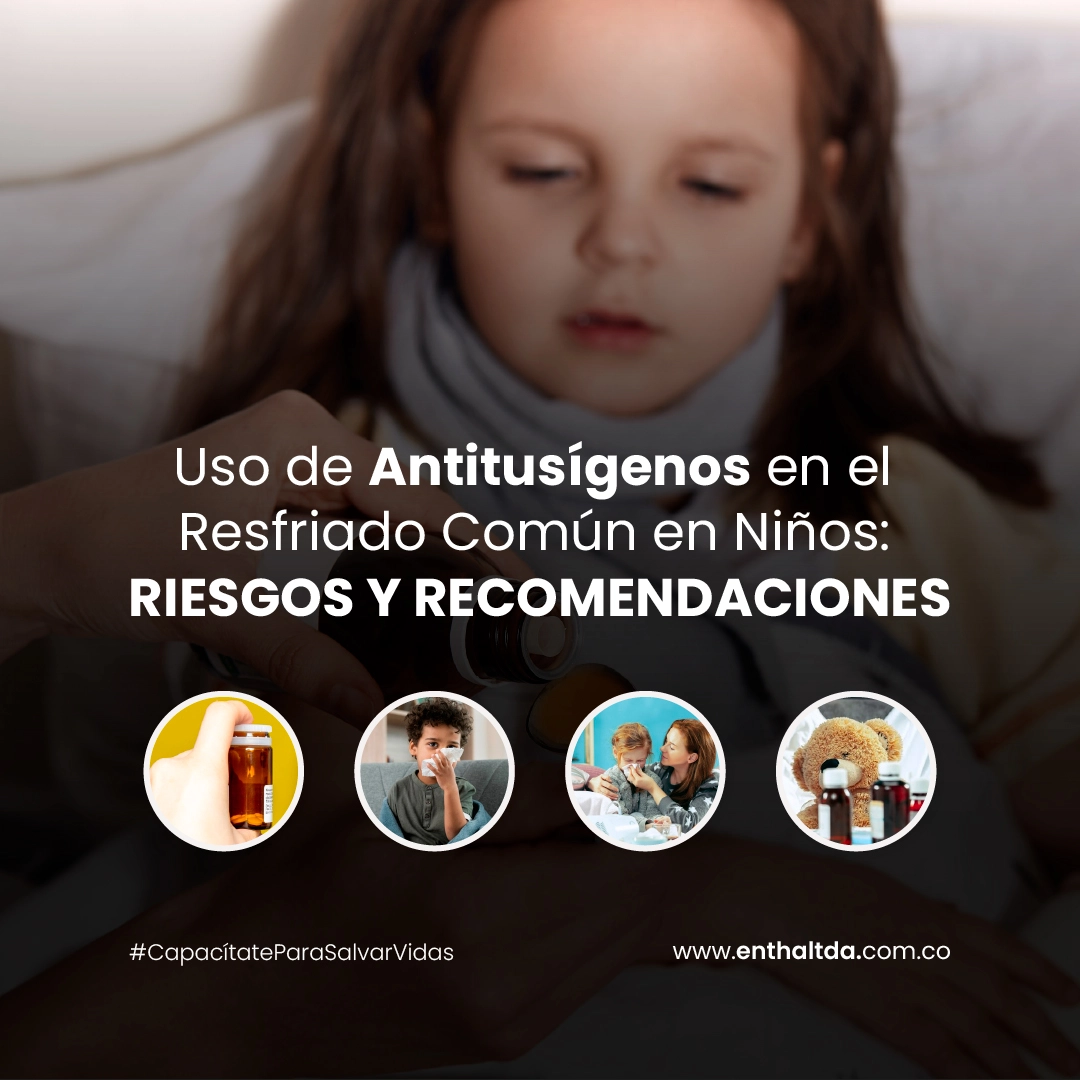 Uso de Antitusígenos en el Resfriado Común en Niños: Riesgos y Recomendaciones