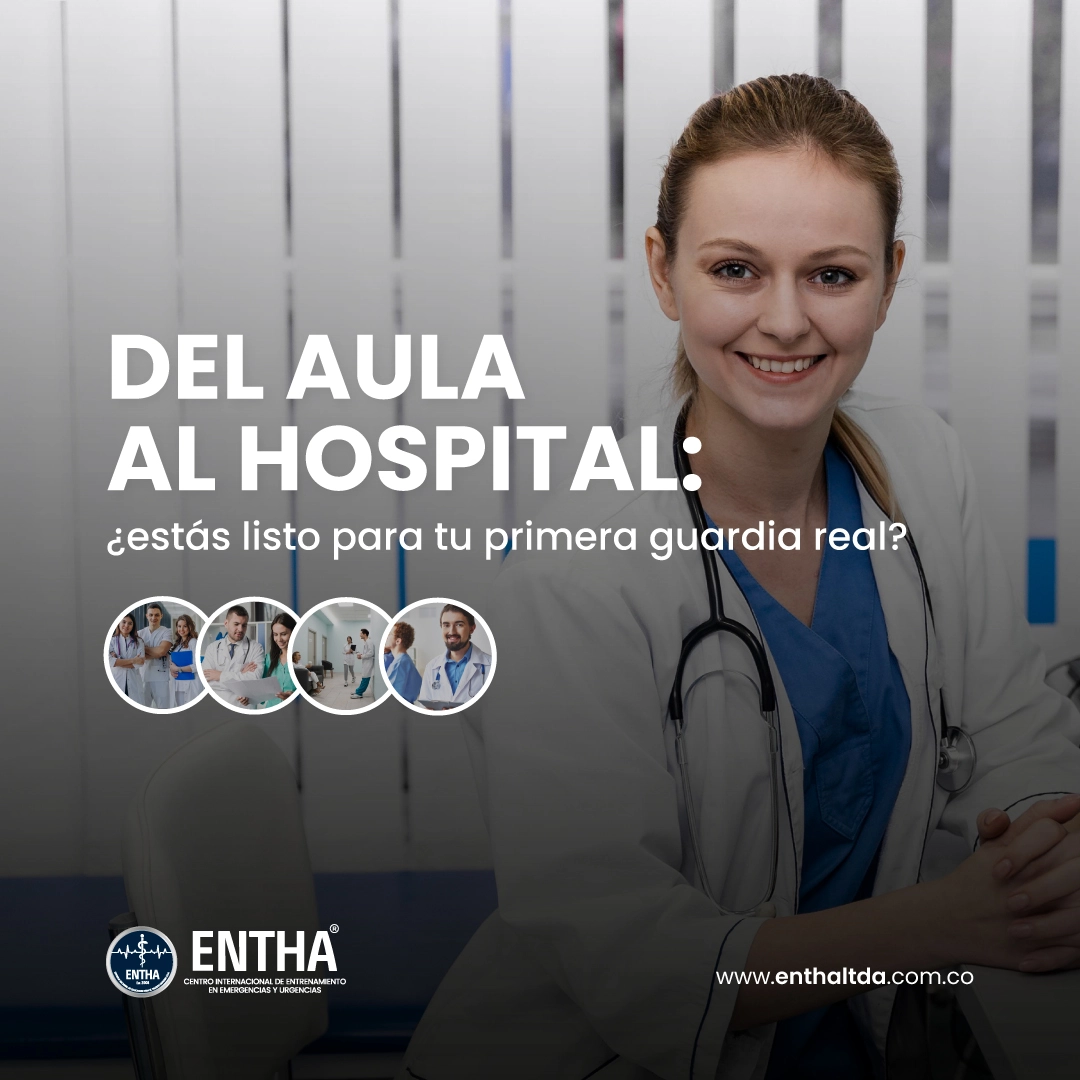 Del aula al hospital: ¿estás listo para tu primera guardia real?