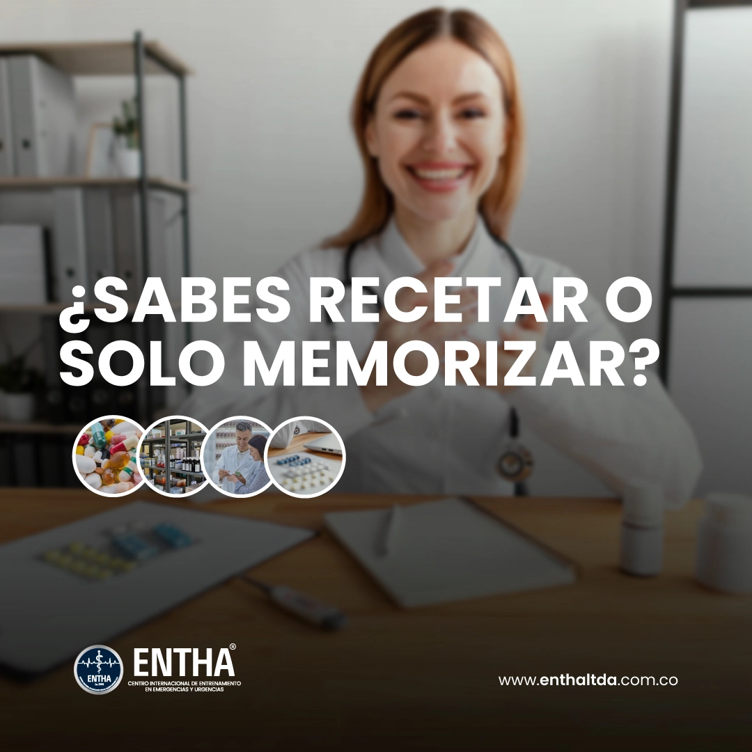 ¿Sabes recetar o solo memorizar?